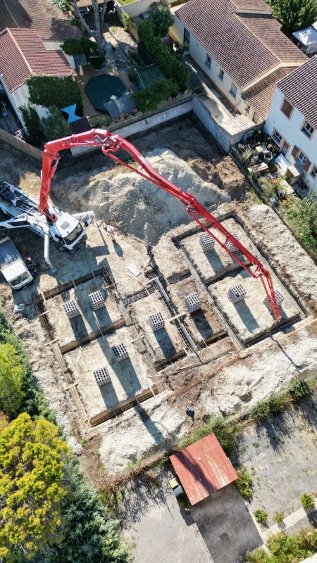 Construction de deux villas pour de l’investissement locatif sur la commune de Cournonterral dans l’Hérault