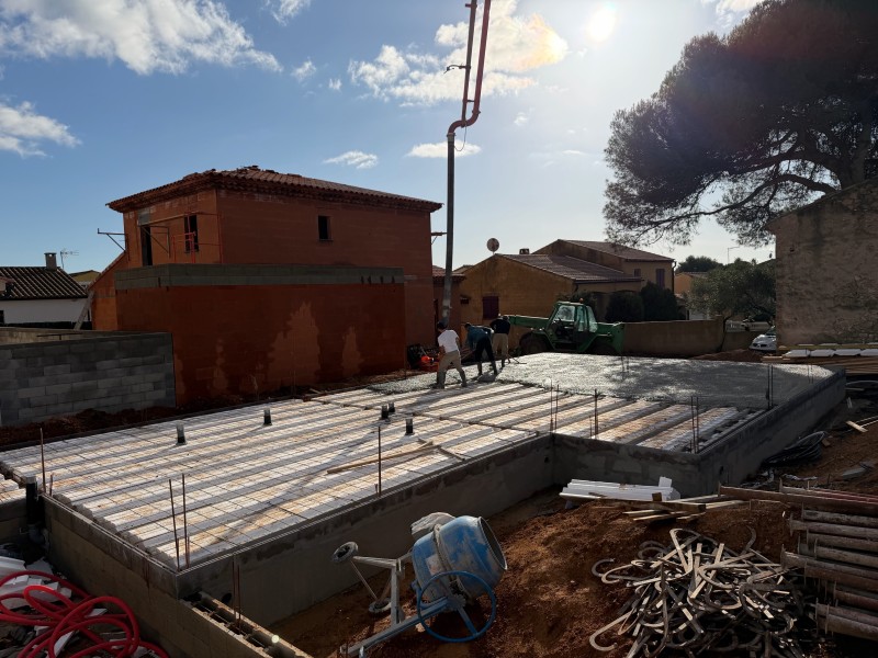 Maison contemporaine Élégance, volumes et qualité architecturale à Bouzigues