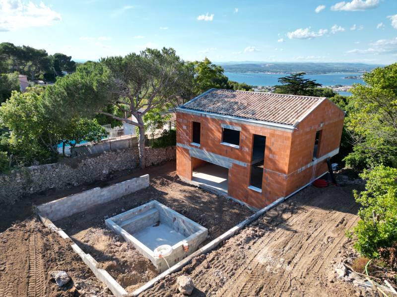construction villa individuelle avec piscine
